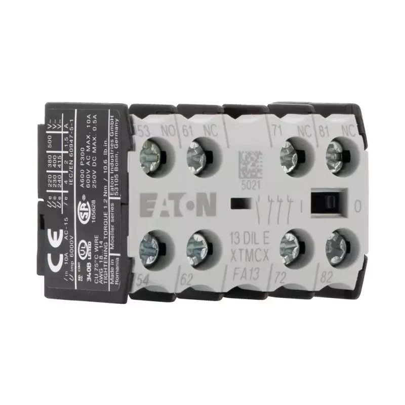 Eaton 13DILE kytkinlaite, 45 x 86 x 58 mm, -25–50 °C, musta/valkoinen 002397