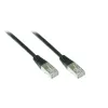 Alcasa 855S-015 Cat5e SF/UTP Kytkentäkaapeli, RJ45, 1,5 m, musta