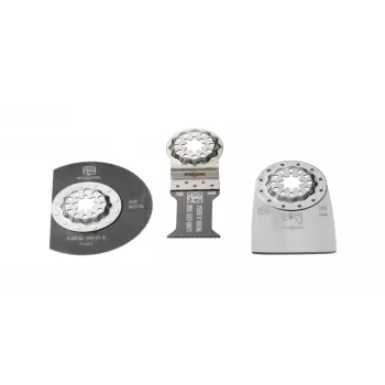 FEIN E-Cut Long-Life Starlock teräsarja, 3-osainen, bi-metalli, MultiMaster AMM 500 Plus Select, AMM 700 Max Top, AMM 700 Max Select 35222967110