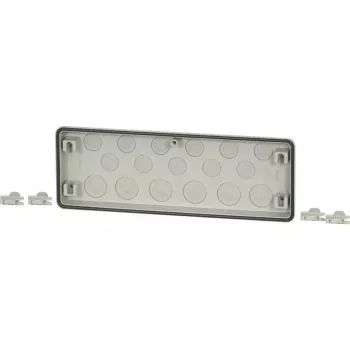 Eaton FL4-3 keskuskaapin läpivientilaippa, harmaa polykarbonaatti, 329 x 23 x 116 mm 017236