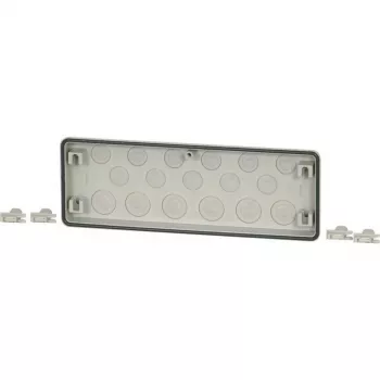 Eaton FL4-3 keskuskaapin läpivientilaippa, harmaa polykarbonaatti, 329 x 23 x 116 mm 017236