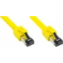 GoodConnections Alcasa Cat8.1 S/FTP Ethernet-patch-kaapeli, RJ45, keltainen, 1,5 m 8080-015Y