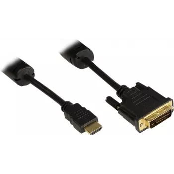 Good Connections HDMI - DVI-D Single Link -videokaapeli 1 m musta 4510-DD1
