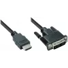 Good Connections HDMI - DVI-D Single Link -videokaapeli 1 m musta 4510-DD1