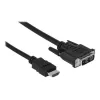 Good Connections HDMI - DVI-D Single Link -videokaapeli 1 m musta 4510-DD1