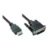 Good Connections HDMI - DVI-D Single Link -videokaapeli 1 m musta 4510-DD1