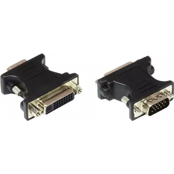 GoodConnections DVI-I naaras - VGA uros -adapteri, musta