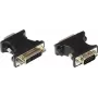 GoodConnections DVI-I naaras - VGA uros -adapteri, musta