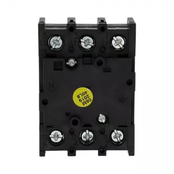 Eaton P1-25/E 3-napainen pääkytkin-erotuskytkin, 25 A, IP65, musta/valkoinen 038724