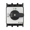 Eaton P1-25/E 3-napainen vipukytkin, musta/valkoinen 038724