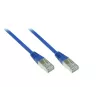 Good Connections Cat. 5e F/UTP verkkokaapeli, RJ45, sininen, 3 m 805B-030