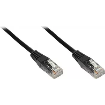 Good Connections Cat. 6 U/UTP verkkokaapeli, 0,5 m, musta 806U-005S