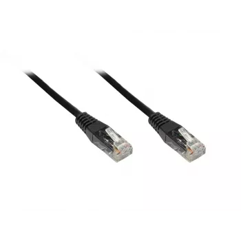 Good Connections Cat. 6 U/UTP verkkokaapeli, 0,5 m, musta 806U-005S