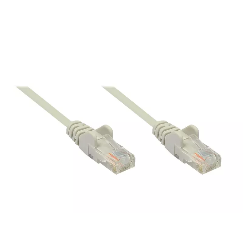 GoodConnections Cat. 6 U/UTP verkkokaapeli, harmaa, 1 m (806U-010)