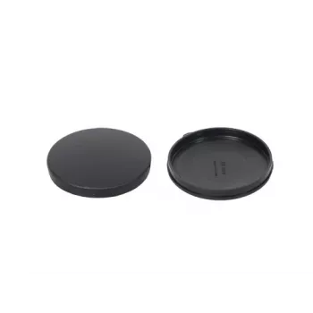 GoodConnections Alcasa 9870-65 etulinssuojus 65 mm Center-Pinch Snap-On musta