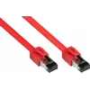 GoodConnections Alcasa 8080-015R Cat8.1 S/FTP verkkokaapeli 1,5 m punainen