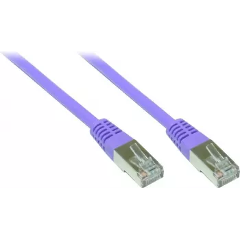 GoodConnections Alcasa 0,3 m Cat5e SF/UTP RJ45 verkkokaapeli, violetti 855V-003