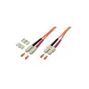 Good Connections OM2 duplex multimode kuituverkkokaapeli SC/SC 5 m LW-805SC