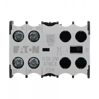 Eaton apukoskettimet 1NO+1NC 11DILEM 2-napainen pakotetut koskettimet 010080