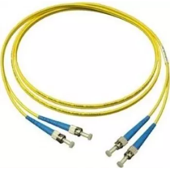 GoodConnections LW-905ST yksimuotokuitu duplex ST/ST kuitu-patchkaapeli, 9/125 µm OS2, 5 m, keltainen