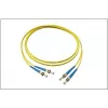 GoodConnections LW-905ST yksimuotokuitu duplex ST/ST kuitu-patchkaapeli, 9/125 µm OS2, 5 m, keltainen
