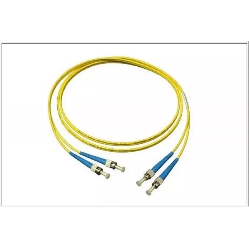 GoodConnections LW-905ST yksimuotokuitu duplex ST/ST kuitu-patchkaapeli, 9/125 µm OS2, 5 m, keltainen