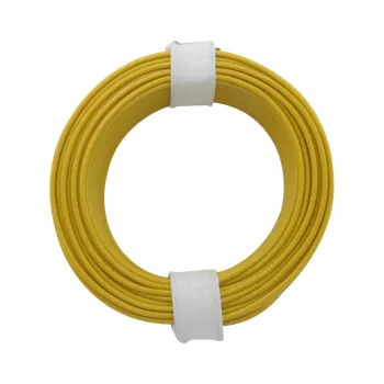 Donau Elektronik 118-3 johdin 1 x 0,14 mm² keltainen 10 m