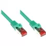 eStars CAT.6 S/FTP patchkaapeli, RJ45, vihreä, 0,25m ES1.1.0025GN