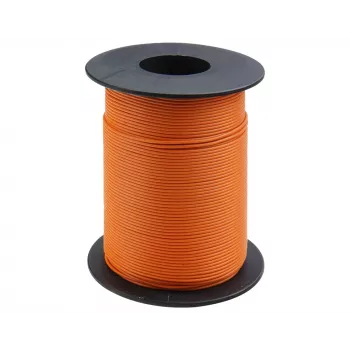 Donau Elektronik 119-17 johdin 1 x 0,14 mm² oranssi 100 m