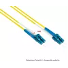 GoodConnections LW-930LS OS2 Yksimuoto Duplex valokaapelin kytkentäkaapeli, LC/SC, 9/125, 30 m