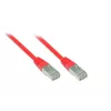 Good Connections Cat. 5e SF/UTP patchkaapeli, RJ45, punainen, 5 m 855R-050