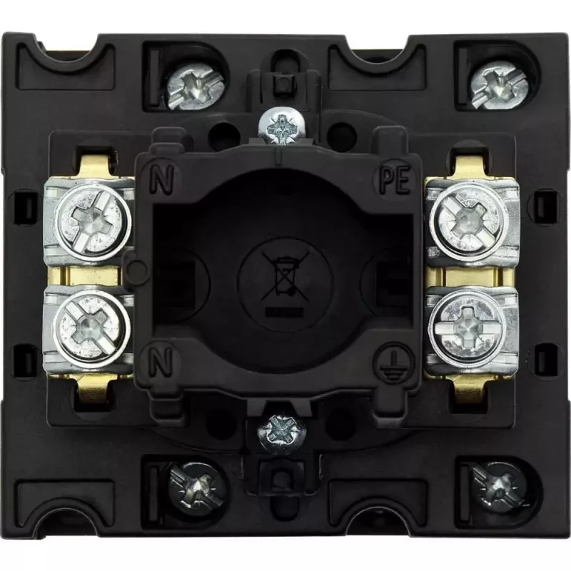 Eaton T3-1-102/EA/SVB kytkin, 3-napainen, 32 A, lukittava, keltainen/punainen