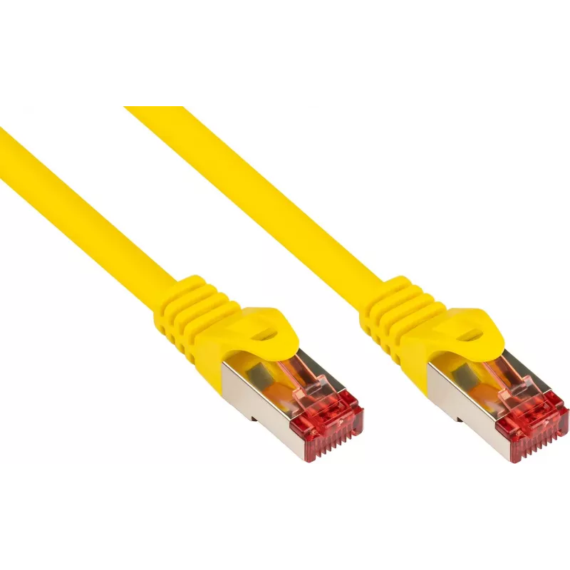 GoodConnections Alcasa 8060-400Y Cat6 S/FTP Kytkentäkaapeli, RJ45 uros-uros, 40 m, kullattu