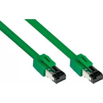 GoodConnections Alcasa 8080-005G Cat8.1 S/FTP patchkaapeli, 0,5 m, vihreä