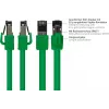 GoodConnections Alcasa 8080-005G Cat8.1 S/FTP patchkaapeli, 0,5 m, vihreä