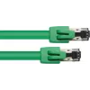 GoodConnections Alcasa 8080-005G Cat8.1 S/FTP patchkaapeli, 0,5 m, vihreä