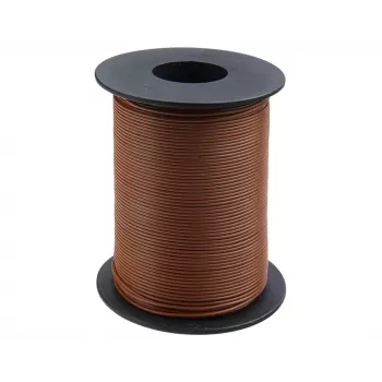 Donau Elektronik 105-8-100 kytkentäjohto 1 x 0,20 mm² ruskea 100 m