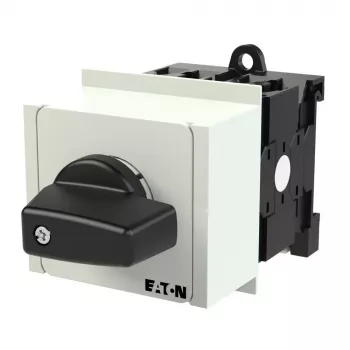 Eaton T0-3-15433/IVS 3-napainen kytkin, 20 A, 690 V AC, kojetauluasennus, musta/valkoinen 055467