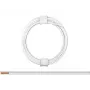 Donau Elektronik 114-55 johdin 2 x 0,08 mm² valkoinen 5 m