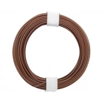 Donau Elektronik 118-8 johdin 1 x 0,14 mm² ruskea 10 m