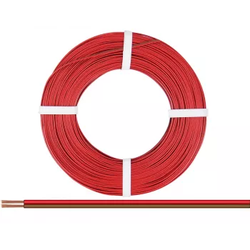 Donau Elektronik 218-08-25 johdin 2 x 0,14 mm² punainen, ruskea 25 m