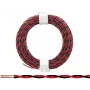 Donau Elektronik 210-10 johdin 2 x 0,04 mm² punainen/musta 10 m