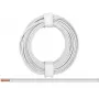 Donau Elektronik 218-55 johdin 2 x 0,14 mm² valkoinen 5 m