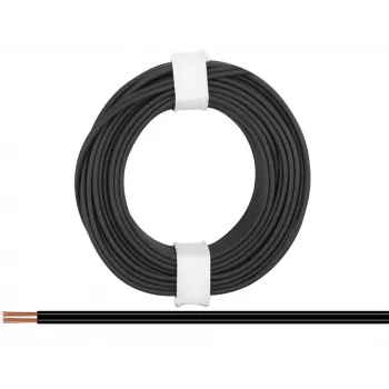 Donau Elektronik 218-11 johdin 2 x 0,14 mm² musta 5 m