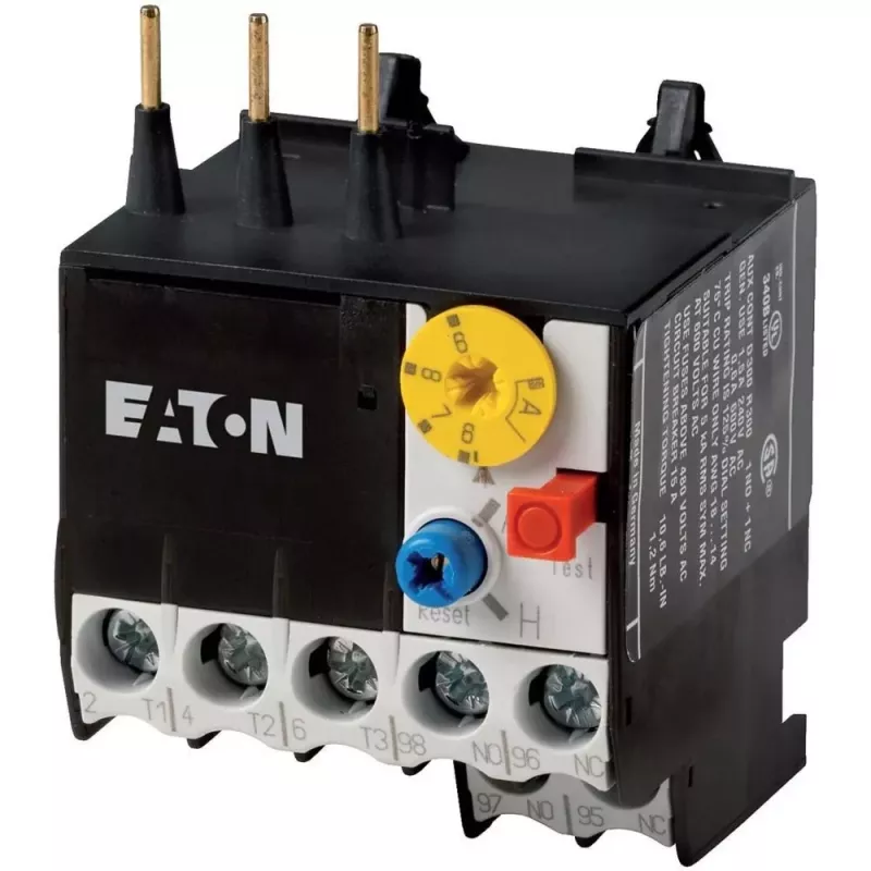 Eaton ZE-9 moottorinsuojarele 6-9 A, 3-napainen, luokka 10A, 1NO+1NC
