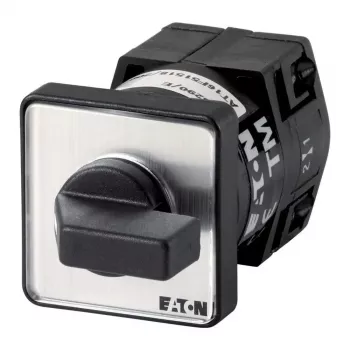 Eaton TM-1-15431/E metallivipukytkin, 1-napainen, 16 A, 250 V, paneeliasennus, musta käyttövipu, metallikotelo 025045