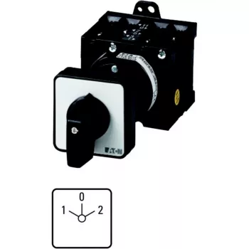 Eaton T3-3-8401/Z 3-napainen kytkin, 32 A, 690 V AC, IP65, musta/hopea 035739