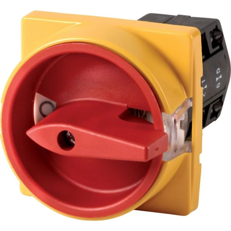 Eaton TM-2-8293/E/SVB lukittava kytkin 10 A 2-napainen 90° punainen/keltainen 45485