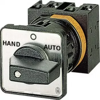 Eaton T0-2-8211/E 2-napainen EIN-AUS-vipukytkin, 20A, 690V AC, IP65, musta 022234