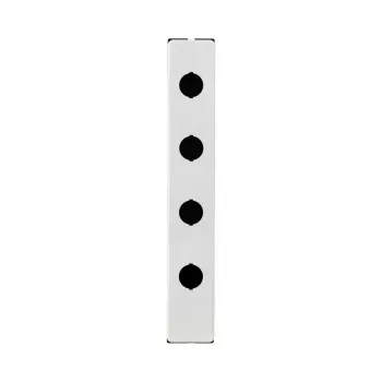 Eaton M22-FI4 pinta-asennusrasia, 4 paikkaa, harmaa, IP66/IP67/IP69K 197234